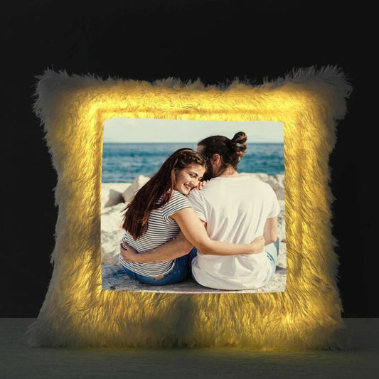 Square-Shaped Photo Pillow